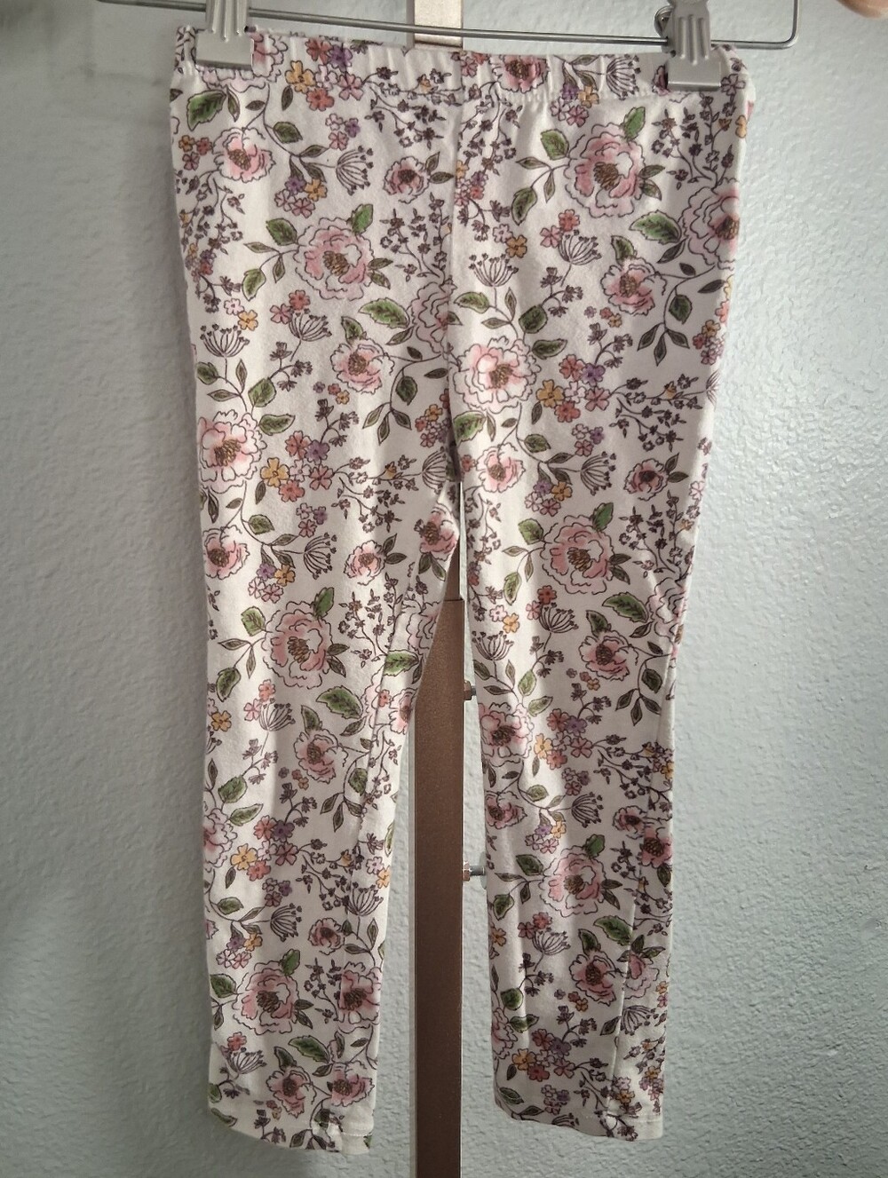 Floral Pants Size 4